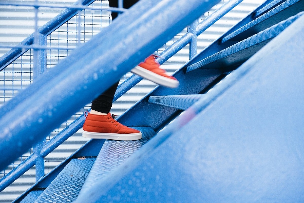 Take the stairs instead of the elevator!